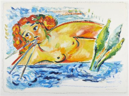 GERMANA' MIMMO (1944 - 1992) - Senza titolo. .