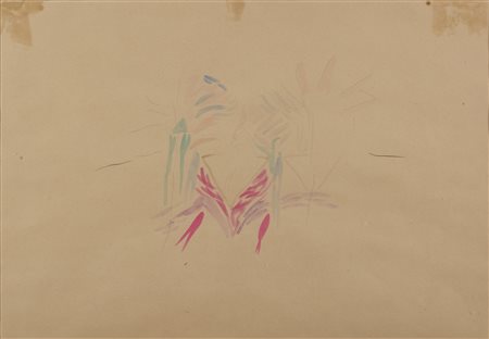 PALADINO MIMMO (n. 1948) - Senza titolo.