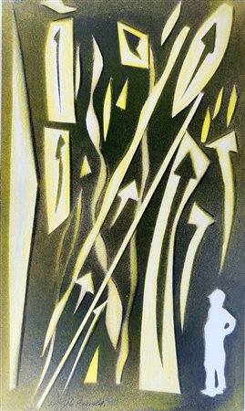 RINALDI ANGELO - Figura nello spazio.