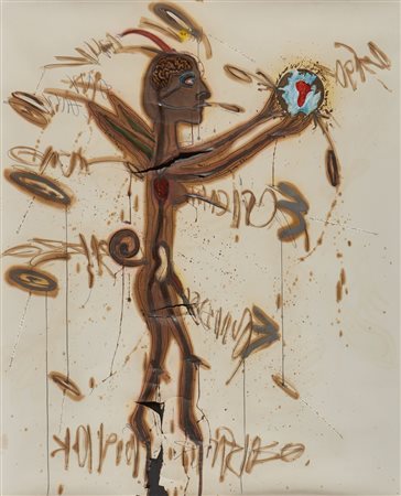 ZUSH/EVRU (ALBERTO PORTA Y MUÑOS) (n. 1946) - Father, mother of the World Sekunde. 
.