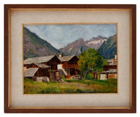 Giovanni Colmo Torino 1867-1947 Baite in montagna