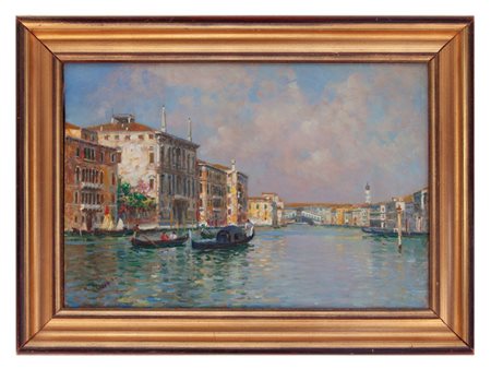 Luigi Lanza Venezia 1860-1913 Venezia, il Canal Grande 