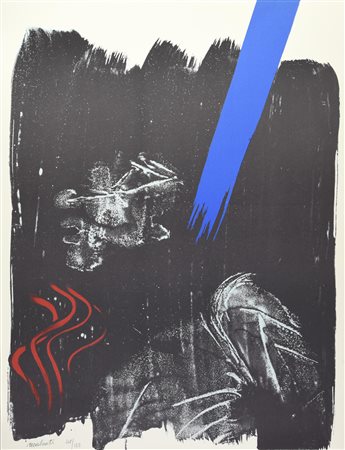 Antonio Recalcati SENZA TITOLO litografia, cm 65x50; es. 48/125 firma,...