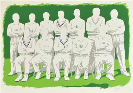 Daniele Fissore CRICKET litografia su carta, cm 50x70; es. 102/125 firma