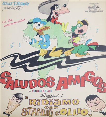 Daniele Morini - Fobusta disegnata ''Walt Disney Saludos Amigos'', 1950s
