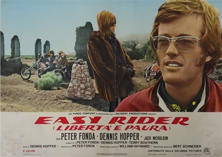 Fotobusta ''Easy Rider (libertà e paura)'', 1969