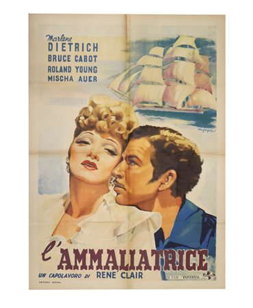 Federico  Carfagni - Manifesto ''L'Ammaliatrice''