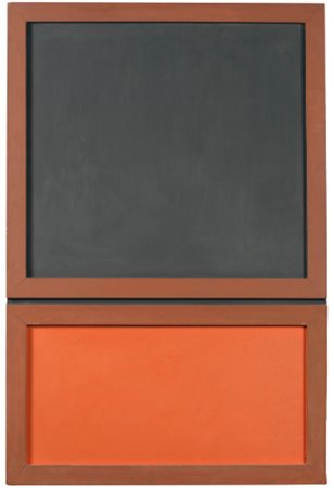 TANO FESTA 1938-1987 INTERNO SCURO acrylic and enamel on shaped panel,...