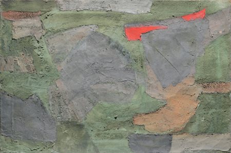 SALVATORE SCARPITTA 1919 - 2007 SENZA TITOLO oil on canvas, signed dedicated...