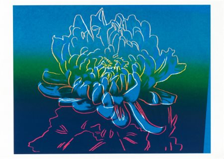 ANDY WARHOL 1928 - 1987 KIKU silk-screen on paper. Executed in 1983...