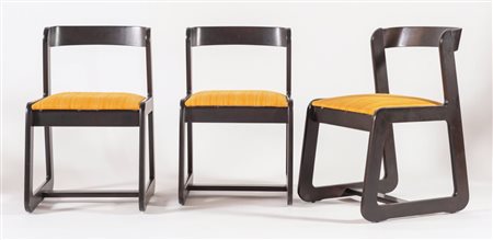 Willy Rizzo per Mario Sabot, Sei sedie, Italia, Anni ‘70.