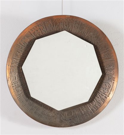 Marco Furgeri (XX secolo), Specchio ottagonale, Italia, Anni ‘60.