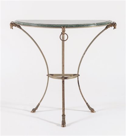 Console a demi-lune, Italia, Anni ‘50.