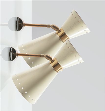 Coppia di applique, Milano, Anni ‘70.