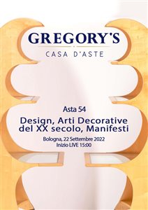 ASTA 54 | DESIGN, ARTI DECORATIVE DEL XX SECOLO, MANIFESTI