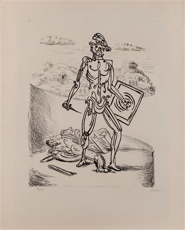 Giorgio de Chirico (Volos 1888-Roma 1978)  - Gladiatore, 1929