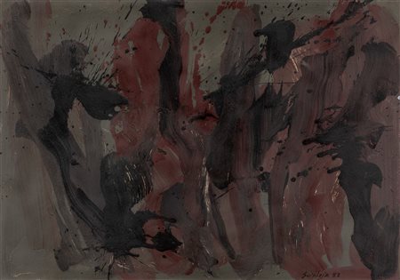 Toti Scialoja (Roma 1914-1998)  - Senza titolo, 1983