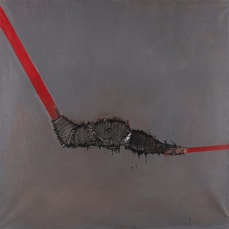 Emilio Scanavino (Genova 1922-Milano 1986)  - Struttura legata, 1967