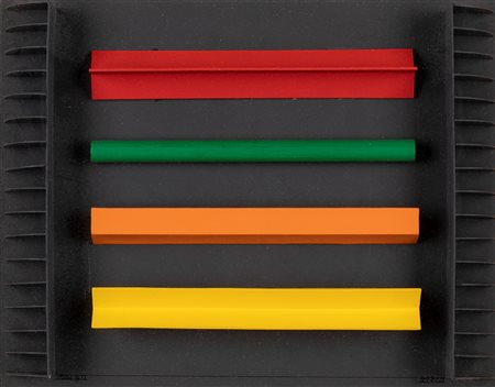 Lucio Del Pezzo (Napoli 1933-Milano 2020)  - Paris 77, 70s