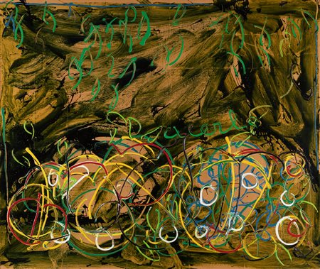 Mario Schifano (Homs 1934-Roma 1998)  - Acerbo, 1983