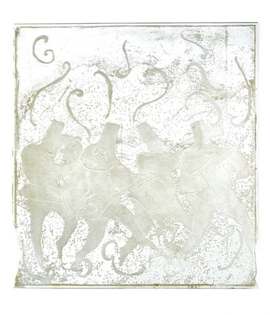 Adriano di Spilimbergo (Attribuito)
Lastra in cristallo incisa con scena raffigu