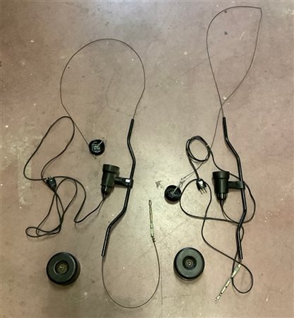 Achille Castiglioni (1918 - 2002) e Pio Manzù (1939 - 1969) Lotto di due lampade