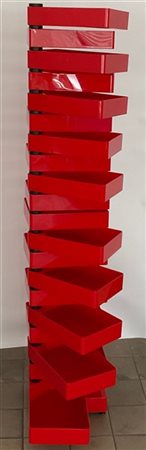 Shiro Kuramata Cassettiera modello "Revolving Cabinett". Produzione Cappellini,