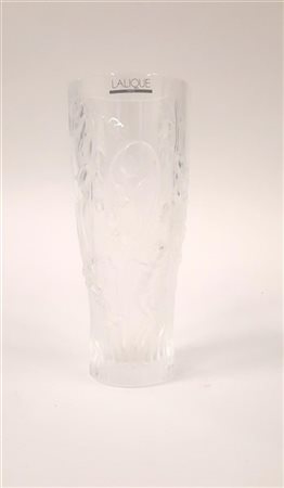 Lalique Bicchiere in vetro soffiato in stampo trasparente incolore parzialmente