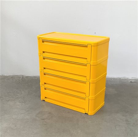 Olaf Von Bohr Mobile contenitore modello "4963". Produzione Kartell, Italia, ann