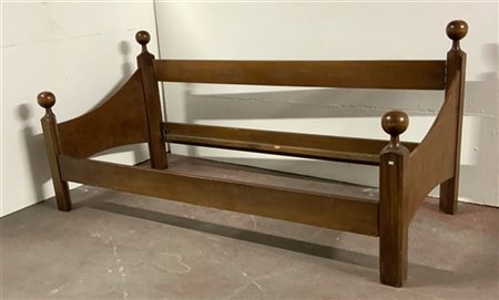 Luigi Caccia Dominioni Lettino modello "Chesa Laria". Produzione Azucena, Milano