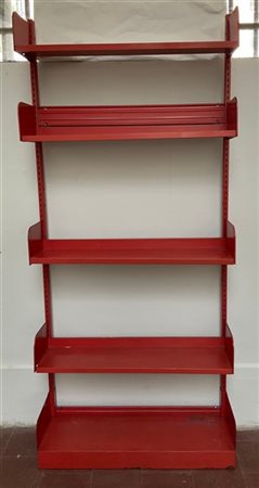 Lips Vago (Attribuito)
Libreria modello "Congresso". Italia, anni '60/'70. Metal