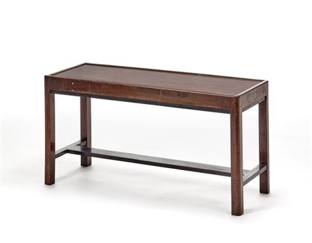 Panchetta Novecento in legno di mogano