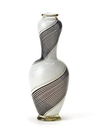 Dino Martens (Attribuito)
Vaso della serie "Fasce bianco nero". Esecuzione Aurel