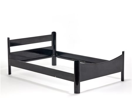 Luigi Caccia Dominioni Letto modello "San Martino". Produzione Azucena, Milano,