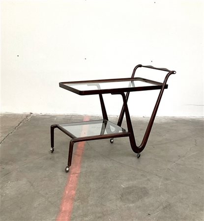 Ufficio Tecnico Cassina (Attribuito)Carrello portavivande a due ripiani. Italia