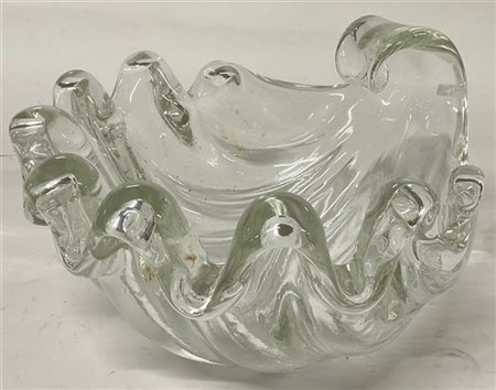 Manifattura di Murano
Scultura in vetro massello trasparente incolore raffigura