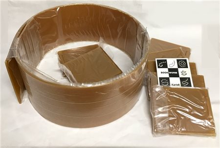 Ron Arad Libreria sinuosa e flessibile modello "Bookworm". Produzione Kartell, M