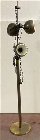 Reggiani (Attribuito)
Lampada da terra con faretti mobili. Italia, anni '60/'70.