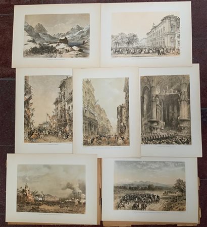 Lotto composto da due serie di riproduzioni, una intitolata "Vari Capricci Inve