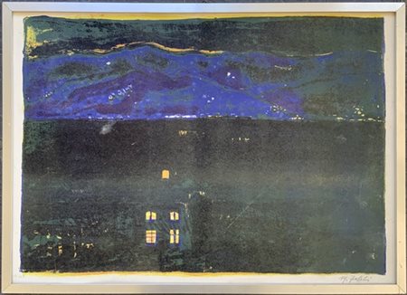 Francesconi - Fabbri tre litografie a colori di soggetto diverso (cm circa 50x70