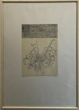 Biasion - Torricelli Lotto composto da due acqueforti di soggetto e misure diver