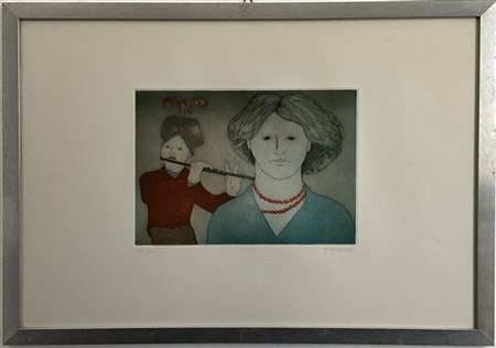 Tantillo - Gabriele Torricelli Due acqueforti di soggetti e misure diverse (misu