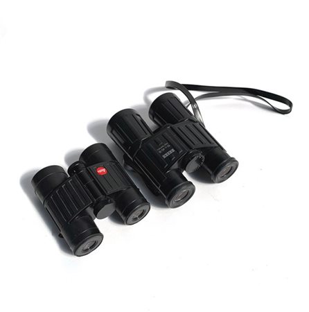 Lotto composto da un binocolo Zeiss 10x40b ed uno Leitz (difetti e mancanze)