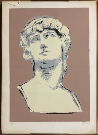 Funi - Vespignani due litografie di soggetto diverso (cm 49x70 circa) firmate e