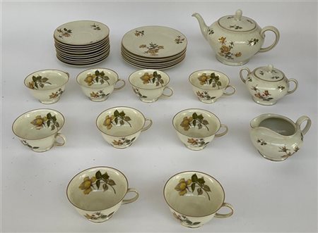 Manifattura di Rosenthal, parte di servizio da tè composto da una teiera, una z