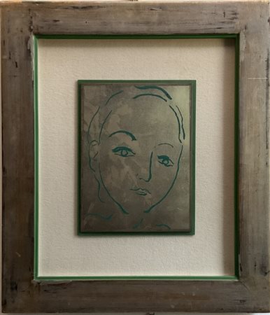 Virgilio Guidi "Senza titolo"
stampa su metallo,
cm 24x18,
Firmata e numerata P.