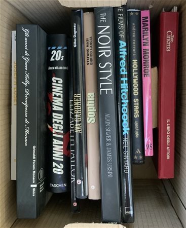 Tre scatoloni contenenti numerosi volumi tema cinema [3]