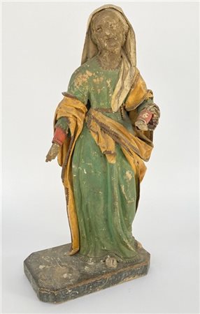 Arte dell'Italia meridionale, secolo XVIII. Scultura da presepe raffigurante do