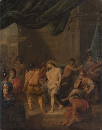 Scuola francese dell'inizio del secolo XIX

Flagellazione
Olio su cartoncino ap