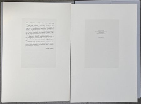 Lotto composto da due cartelle contenenti "Dodici scene inedite del presepe nap